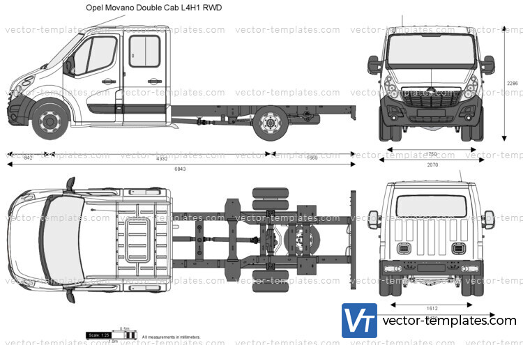 Opel Movano Double Cab L4H1 RWD