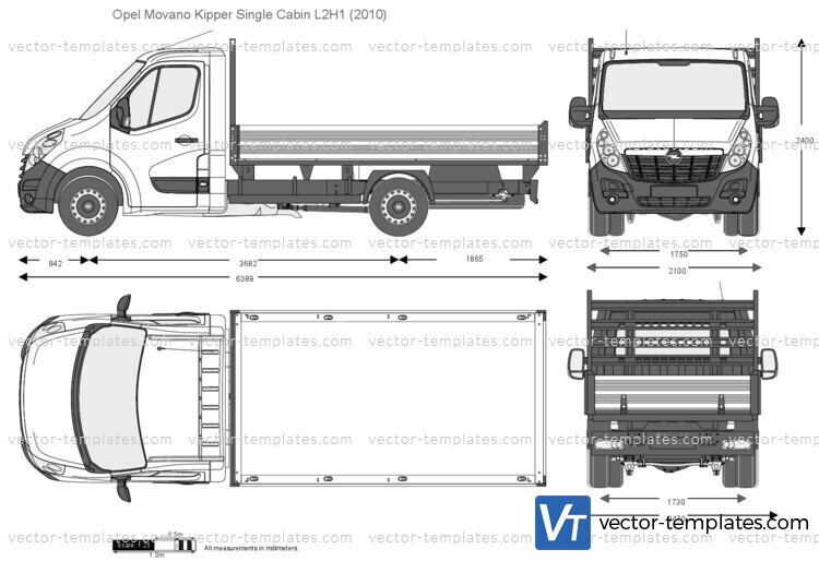 Opel Movano Kipper Single Cabin L2H1