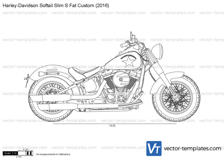 Harley-Davidson Softail Slim S Fat Custom