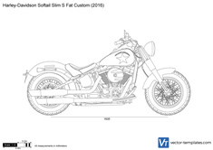 Harley-Davidson Softail Slim S Fat Custom