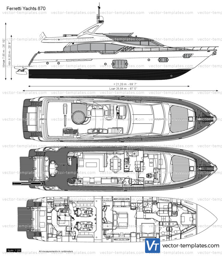 Ferretti Yachts 870