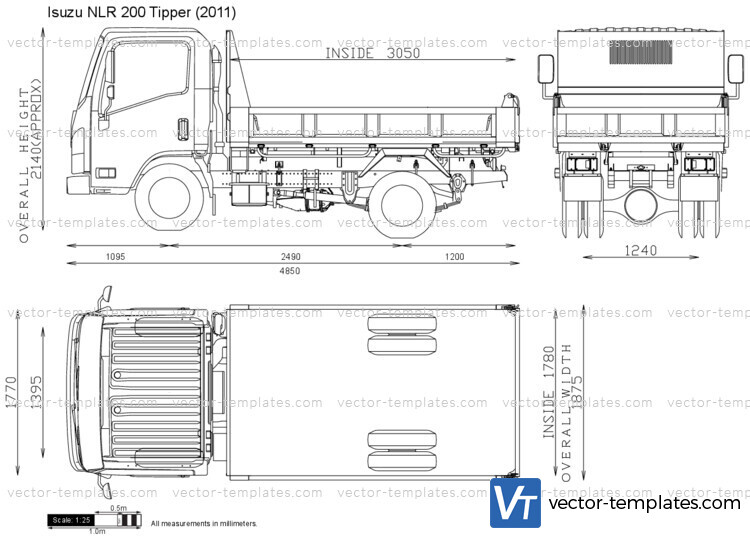 Isuzu NLR 200 Tipper