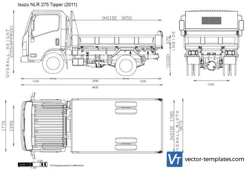 Isuzu NLR 275 Tipper