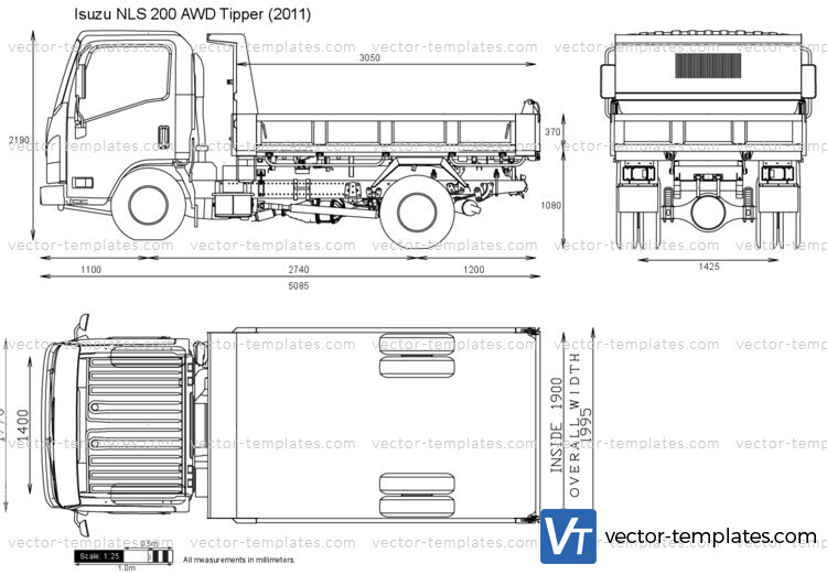 Isuzu NLS 200 AWD Tipper