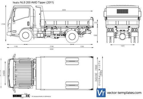 Isuzu NLS 200 AWD Tipper