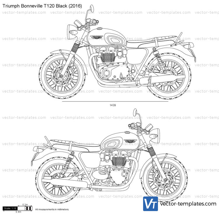 Triumph Bonneville T120 Black