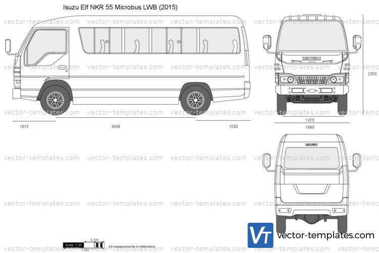 Isuzu Elf NKR 55 Microbus LWB