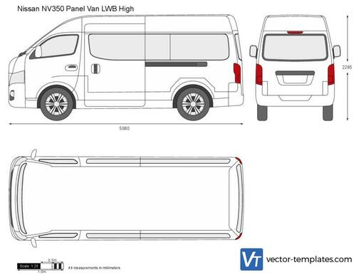 Nissan NV350 Panel Van LWB High