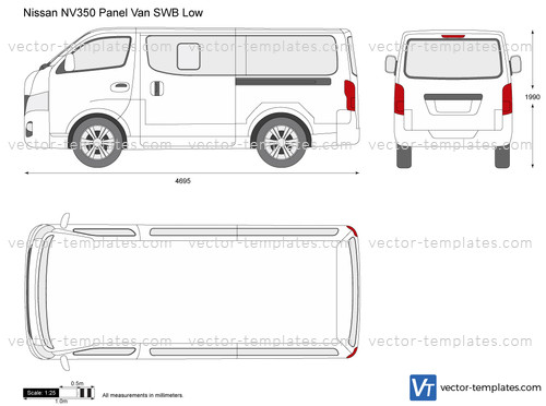 Nissan NV350 Panel Van SWB Low