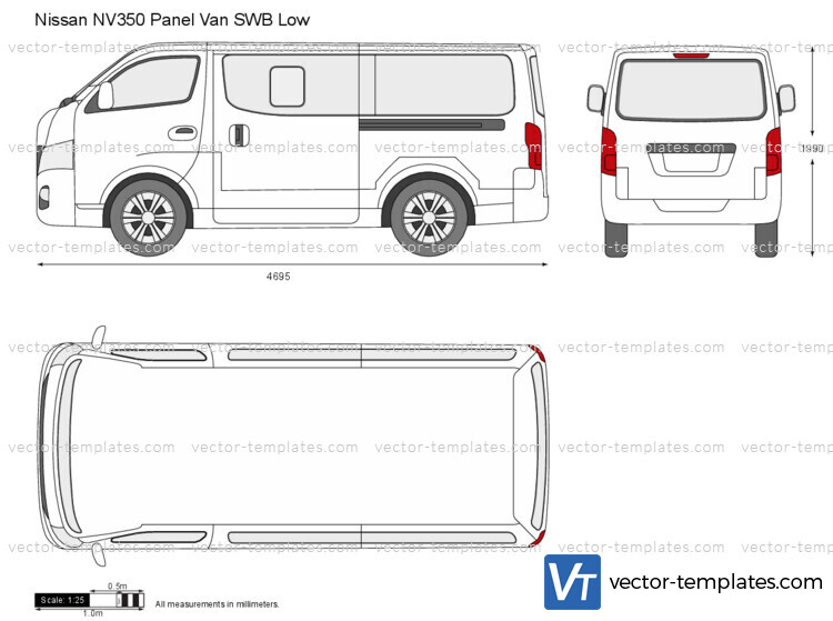 Nissan NV350 Panel Van SWB Low