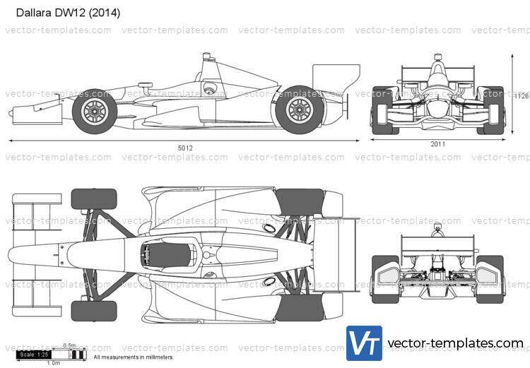 Dallara DW12 IndyCar