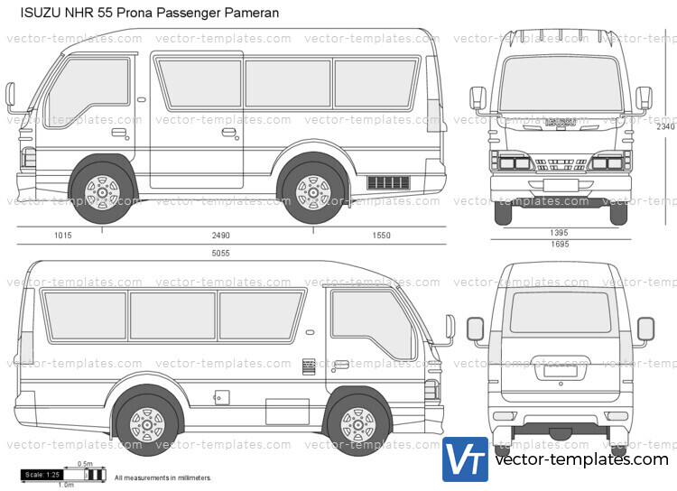 ISUZU NHR 55 Prona Passenger Pameran