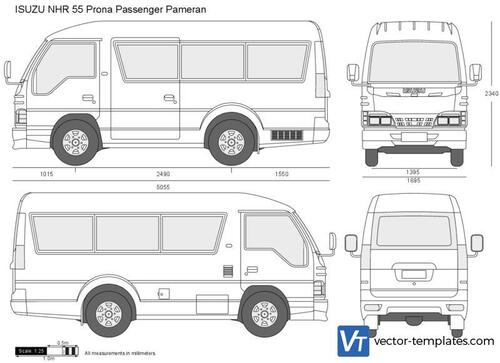 ISUZU NHR 55 Prona Passenger Pameran