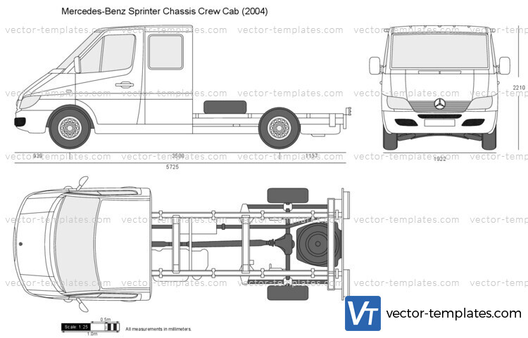 Mercedes-Benz Sprinter Chassis Crew Cab