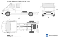 Mercedes-Benz Sprinter Chassis Crew Cab