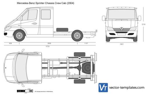 Mercedes-Benz Sprinter Chassis Crew Cab