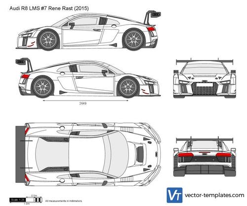 Audi R8 LMS #7 Rene Rast