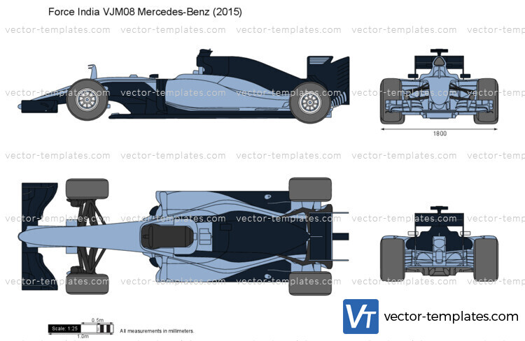 Force India VJM08 Mercedes-Benz Formula 1 F1