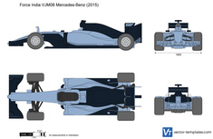 Force India VJM08 Mercedes-Benz Formula 1 F1