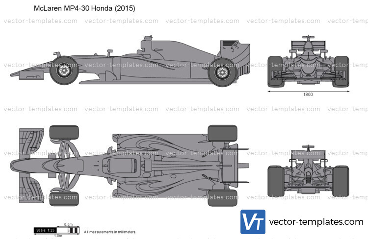 McLaren MP4-30 Honda F1 Formula 1