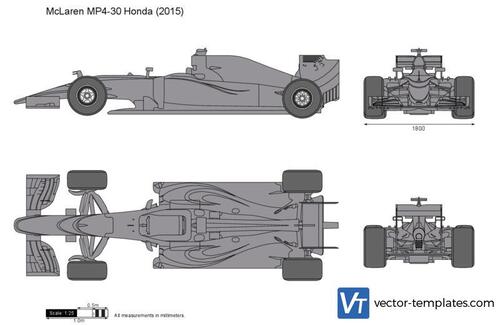 McLaren MP4-30 Honda F1 Formula 1