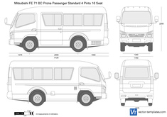 Mitsubishi FE 71 BC Prona Passenger Standard 4 Pintu 16 Seat