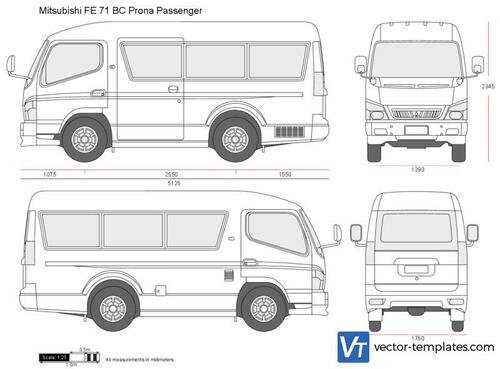 Mitsubishi FE 71 BC Prona Passenger