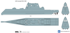 USS Zumwalt DDG-1000