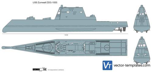 USS Zumwalt DDG-1000