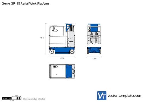 Genie GR-15 Aerial Work Platform