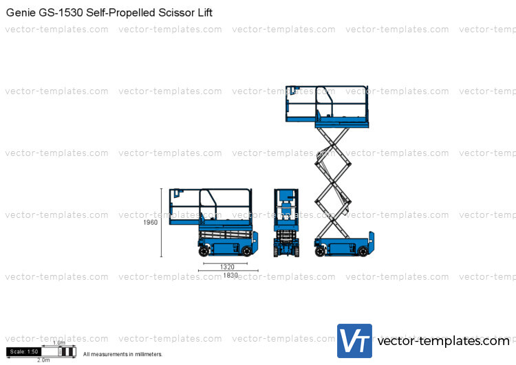 Genie GS-1530 Self-Propelled Scissor Lift