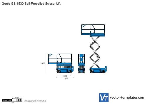 Genie GS-1530 Self-Propelled Scissor Lift