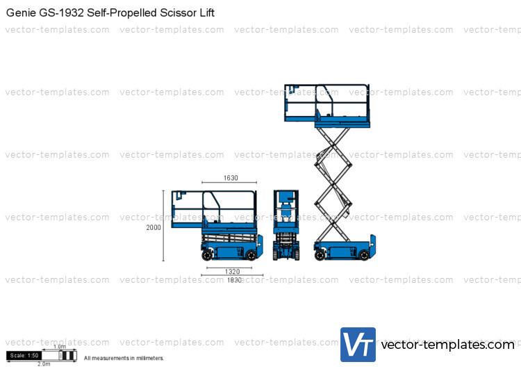 Genie GS-1932 Self-Propelled Scissor Lift