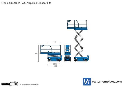 Genie GS-1932 Self-Propelled Scissor Lift