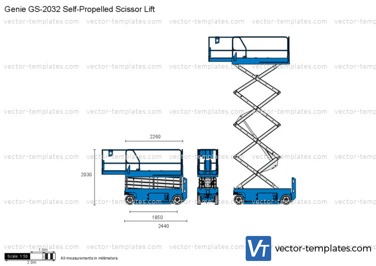 Genie GS-2032 Self-Propelled Scissor Lift