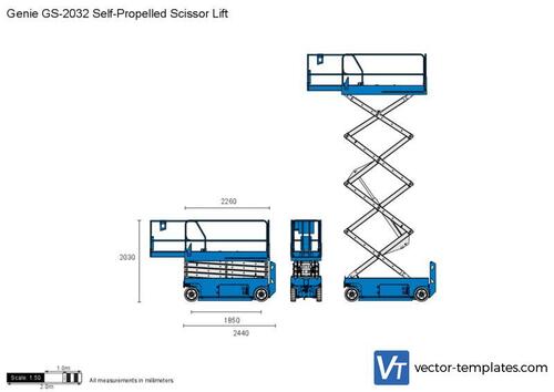 Genie GS-2032 Self-Propelled Scissor Lift