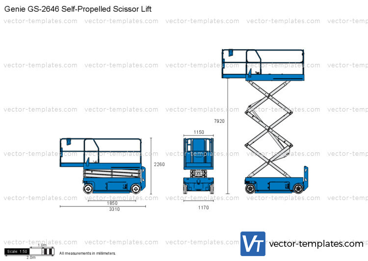 Genie GS-2646 Self-Propelled Scissor Lift