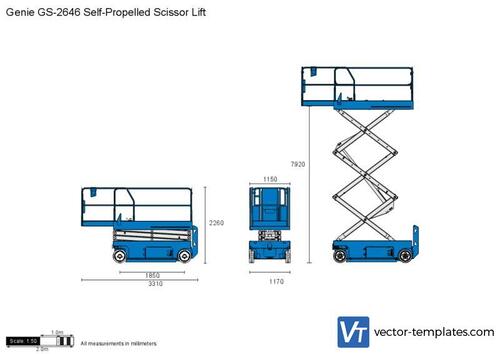 Genie GS-2646 Self-Propelled Scissor Lift