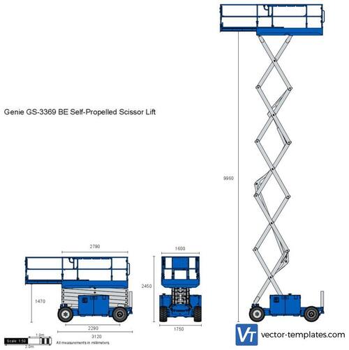 Genie GS-3369 BE Self-Propelled Scissor Lift