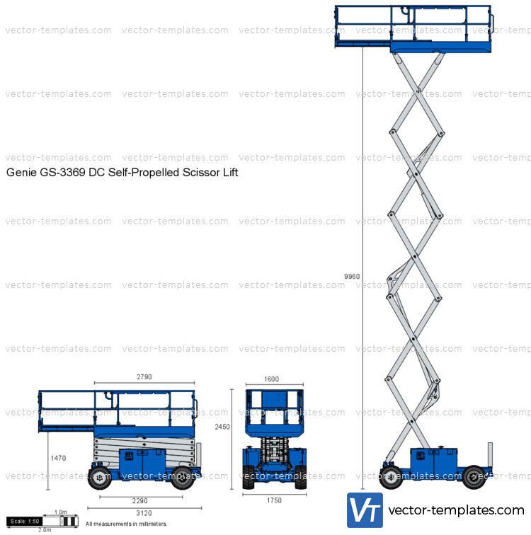 Genie GS-3369 DC Self-Propelled Scissor Lift