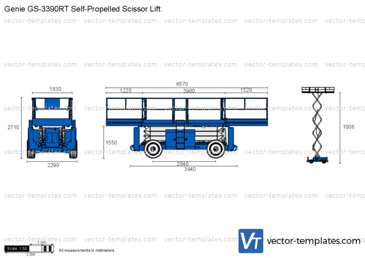 Genie GS-3390RT Self-Propelled Scissor Lift