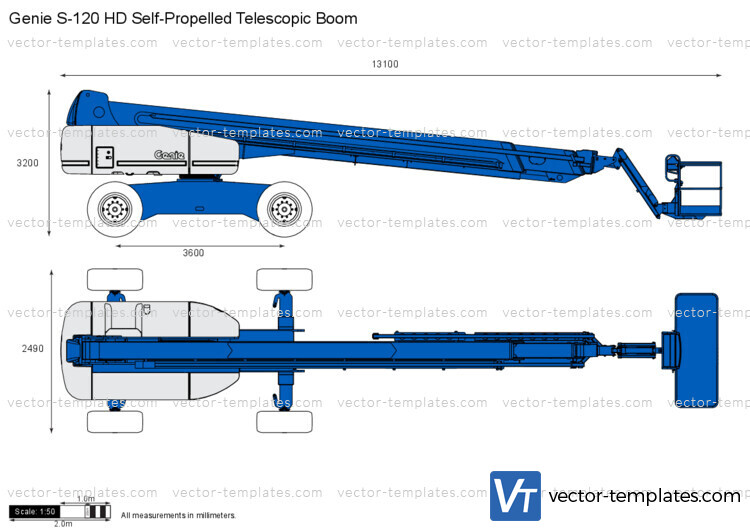 Genie S-120 HD Self-Propelled Telescopic Boom