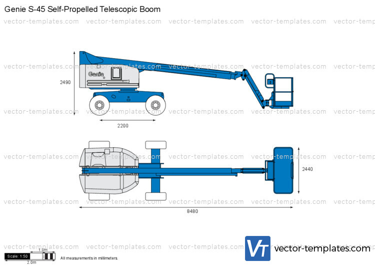 Genie S-45 Self-Propelled Telescopic Boom