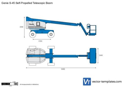 Genie S-45 Self-Propelled Telescopic Boom