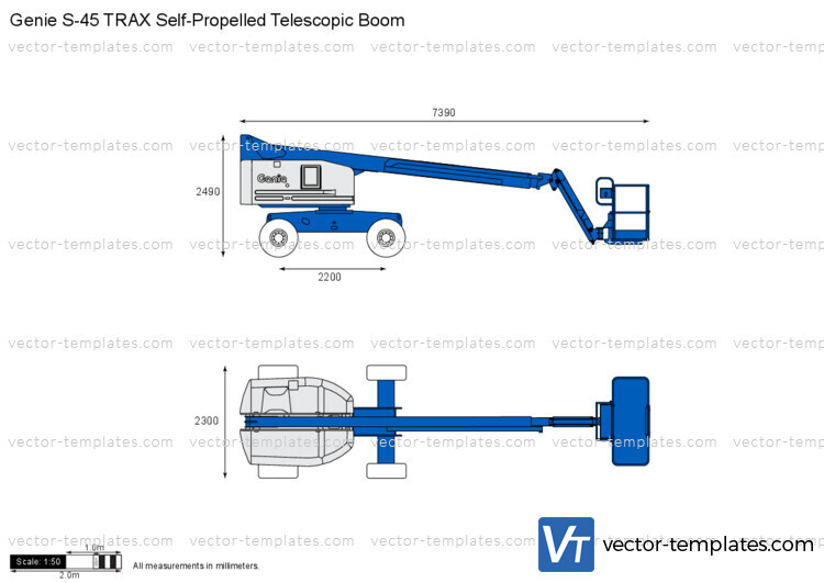 Genie S-45 TRAX Self-Propelled Telescopic Boom