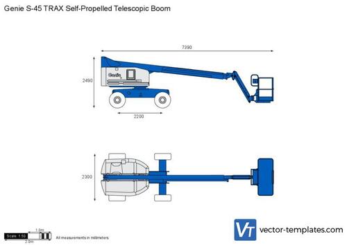 Genie S-45 TRAX Self-Propelled Telescopic Boom