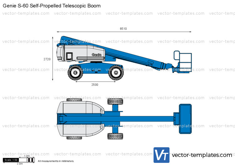 Genie S-60 Self-Propelled Telescopic Boom