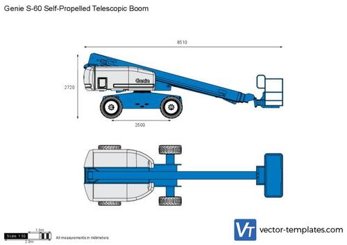 Genie S-60 Self-Propelled Telescopic Boom