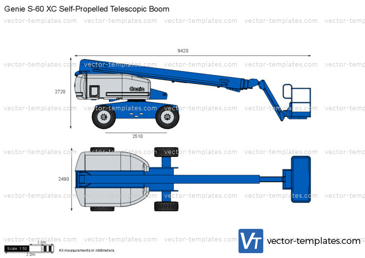 Genie S-60 XC Self-Propelled Telescopic Boom