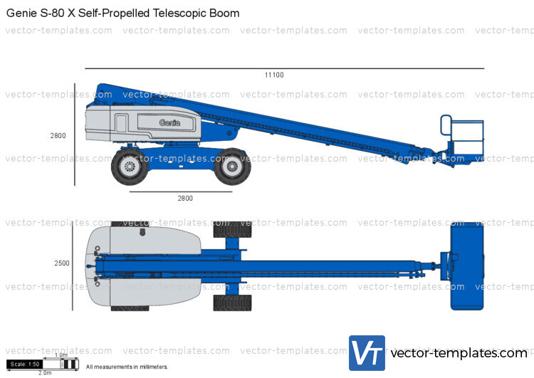 Genie S-80 X Self-Propelled Telescopic Boom